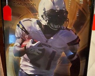 Football picture franed