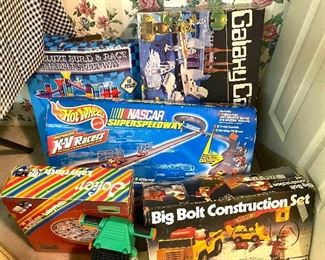 More vintage toys including hot wheels