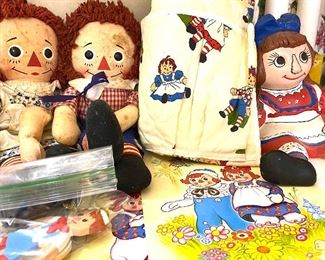 More raggedy and and Andy collectibles