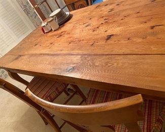 England pine handcrafted using wharf wood