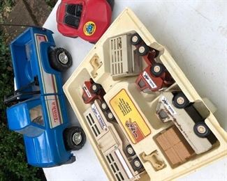 Vintage trucks and trailers