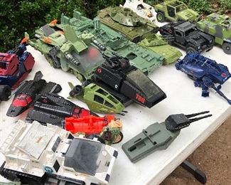 More G.I. Joe vehicles