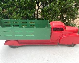 Very vintage metal truck
