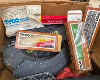 Tyco trains and track