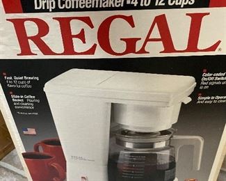 New in box coffee maker