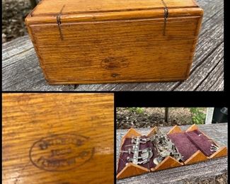 Vintage folding outbox