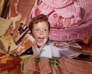 Vintage ice cream shop 