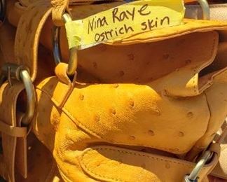 Nina Ray Ostrich skin