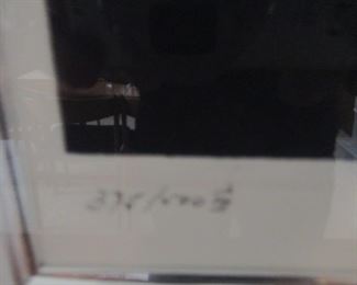 Whooping Cranes Lithograph