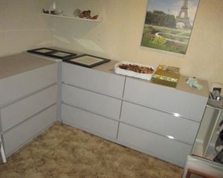 Grey Laminate Bed Room Suite