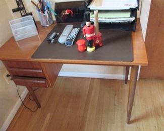 Teak MCM Desk With Chair 