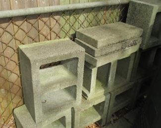 Cinder blocks 