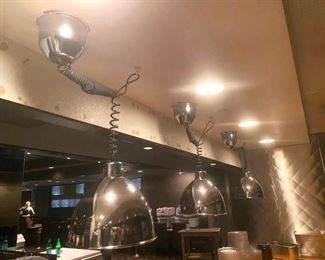 3 over head retractable heat lamps
Hanson Brass model RS50
Polished chrome finish
These have already been uninstalled and are ready for pickup