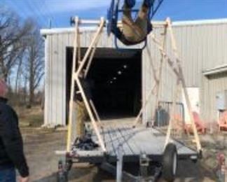 Psycho Swing with Trailer
Good Condition
Swing Brakes and Hydraulics over hauled 2/2020
New Safety Harness
Trailer Tires like new