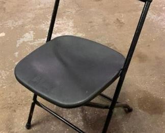 Black Samsonite Folding Chairs