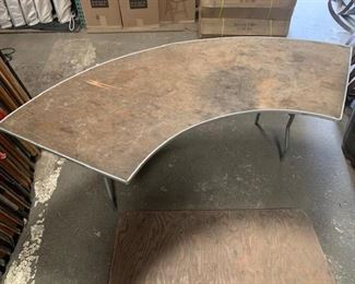 4 Serpentine/Crescent Tables