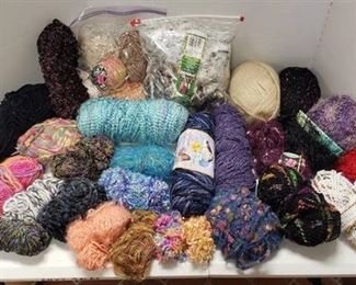 Lot of Speciality Yarns