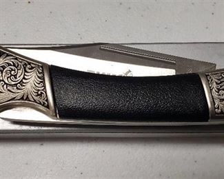 Rule K7185 Folding Pocketknife w/Decorative Bolsters ~ 3 1/2 in. Blade