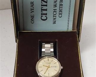 Citizen Quartz Stainless Steel Watch ~ 2100-891660SMT - 34-9496 (Serial #41105386)
