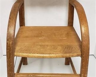 Kids Wood Chair ~ 14 x 13 x 22 1/2 in.