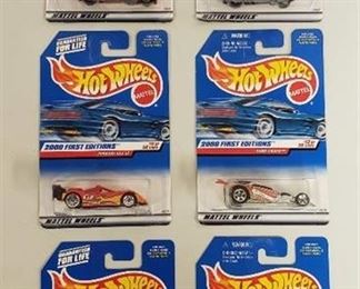 Hot Wheels ~ NIB ~ 2000 First Editions ~ 6 packages