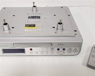 Starlite Under the Cabinet CD Digital Clock Radio ~ Model W375-K ~/Remote (works)