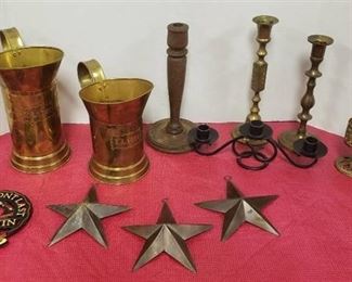 Brass, Metal and Decor Items ~ Candleholders and Decorations