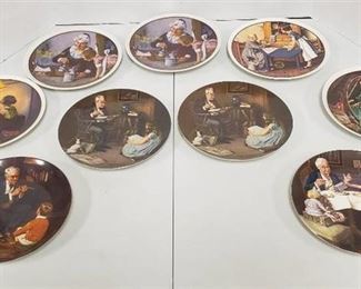Norman Rockwell Plates ~ 1981 to 1985 ~ Mother's Day and Heritage Collection