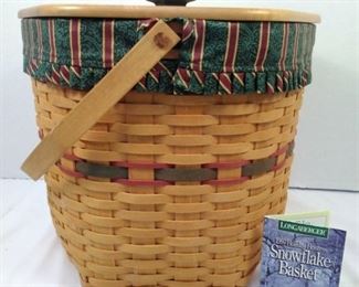 Longerberger Basket with lid