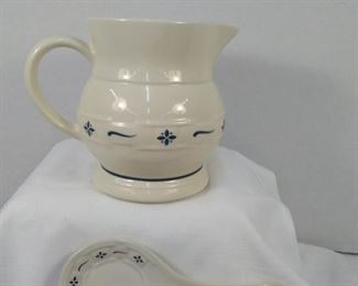 Longerberger Blue Pitcher