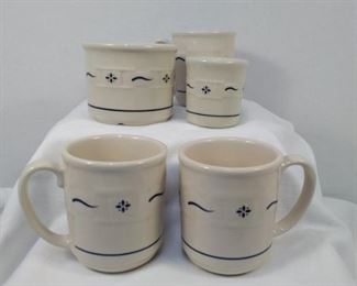Longerberger Crocks and Mugs