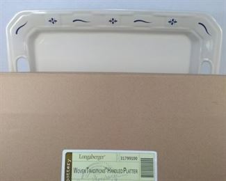 Longerberger Handeled Platter