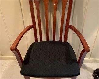 High gloss arm chair in great condition $375