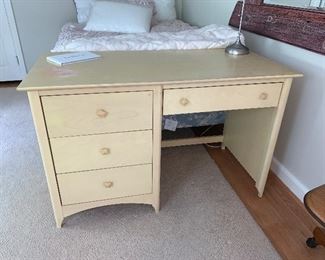 Matching desk in good condition 4'2"x2'x2'7" - $150