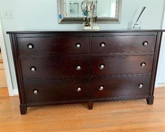 Matching Double dresser in great condition 70"x20"x40"h - Price $950