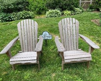 Adirondack chairs - $50 each