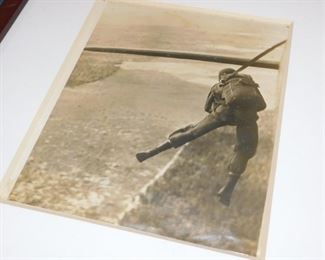 World War II Paratrooper Actual Photo