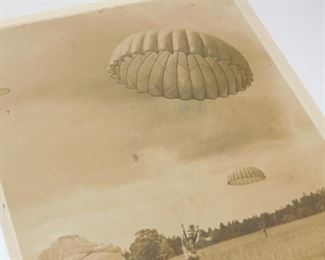 WWII Paratrooper Actual Photo