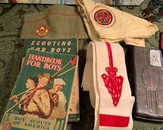 Vintage Boy Scout memorabilia