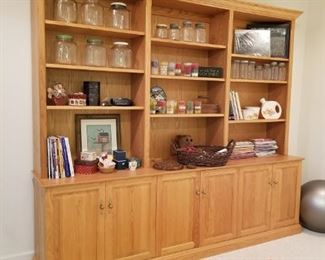 Wall unit...9'x 7' x 18" at base...