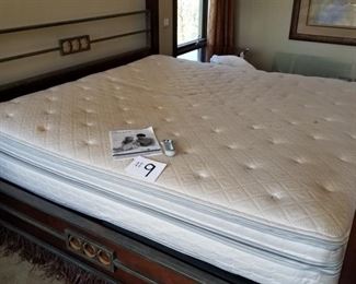 #9 ~($300) King size Sleep Number mattress  ~ stains seen on the top, mattress functions great.