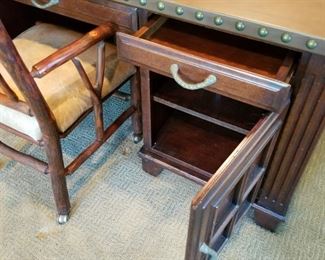 #14 ~ Another view of  Mahogany desk 