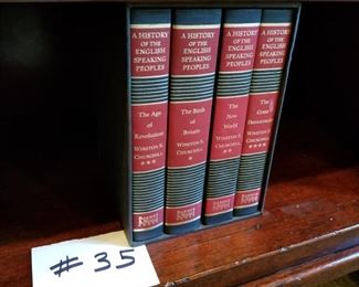 #35 ~ ($8) Set of 4 Books in decorative box- 