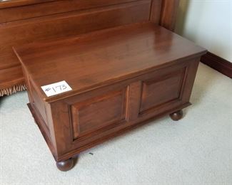 #173~ ($200) Bob Timberlake Solid cherry chest for end of bed storage.  Great condition! Measures 26"W x 20.5"D x 21"H .