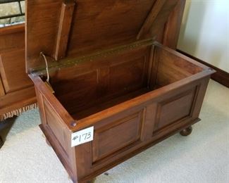 #173 ~ ($200) Bob Timberlake Solid cherry chest for end of bed storage.  Great condition! Measures 26"W x 20.5"D x 21"H .