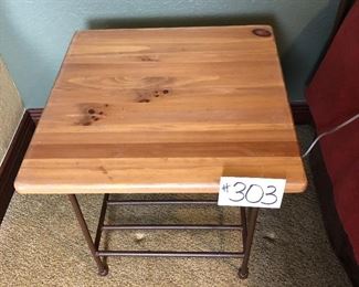 #303 ~ ($30) Top of Pine end table/nightstand