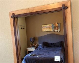 #550- ($150) Pine Dresser, this is the matching mirror- 36" x 39"