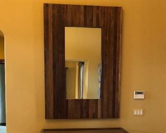 Impressive Entryway Mirror $400 - MEASURES 65" X 45"