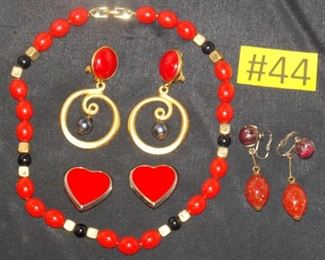 #44 Red inspired lot $15 for all.  Go to Tas-Estate-Sales.com to purchase.