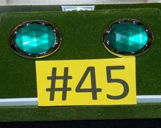 #45 Set of vintage cuff links $12. Go to Tas-Estate-Sales.com to purchase.